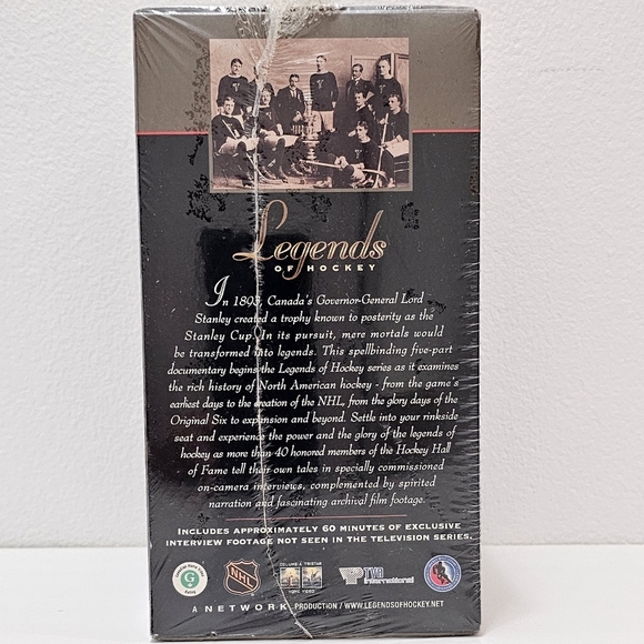 NHL 1922-23 World's Champions Legends of Hockey Series 1 VHS Tape Box Set - Picture 11 of 16